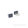 Conector de cabeçalho de pino de passo de 4,2 mm reto 6P